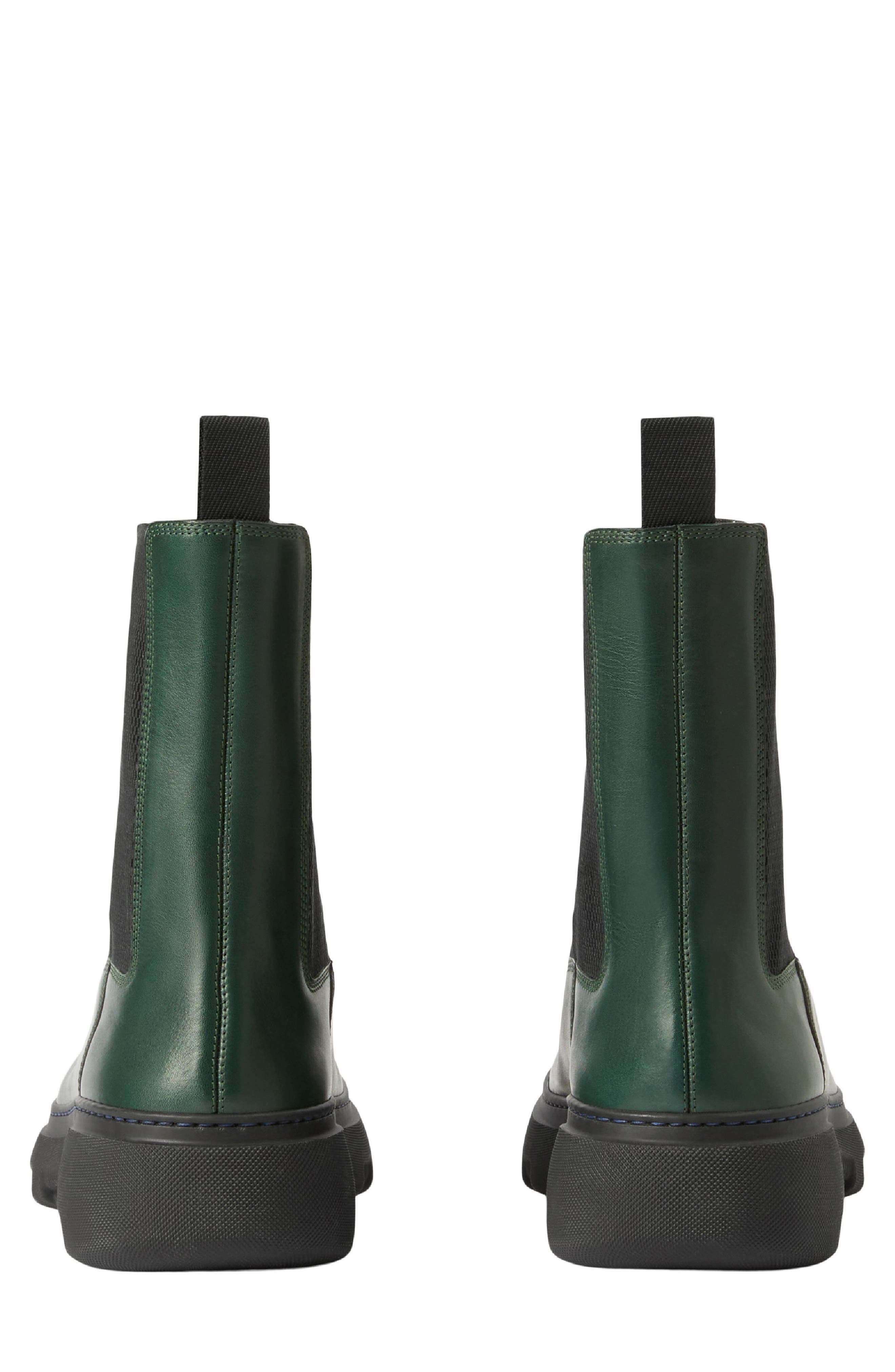 Burberry Gabriel Chelsea Boot, Alternate, color, Vine
