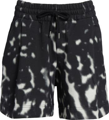 ショートパンツ Dries Van Noten Dries Van Noten Hadio Shorts Dries Van Noten Hadio Orchid Spots Pleated Cotton Sweat