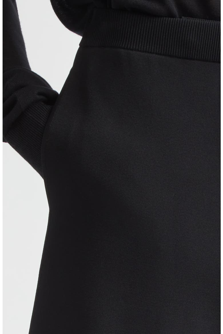 Knit Shorts, Alternate, color, BLACK