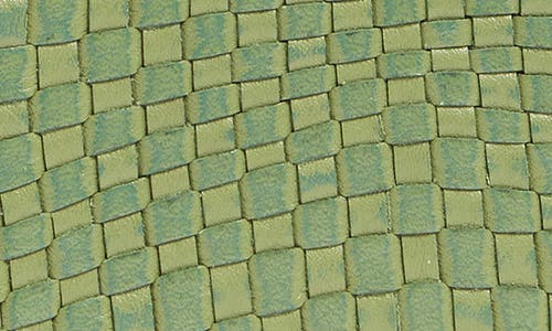 HOBO HOBO LARGE NILA WOVEN LEATHER ZIP AROUND WALLET