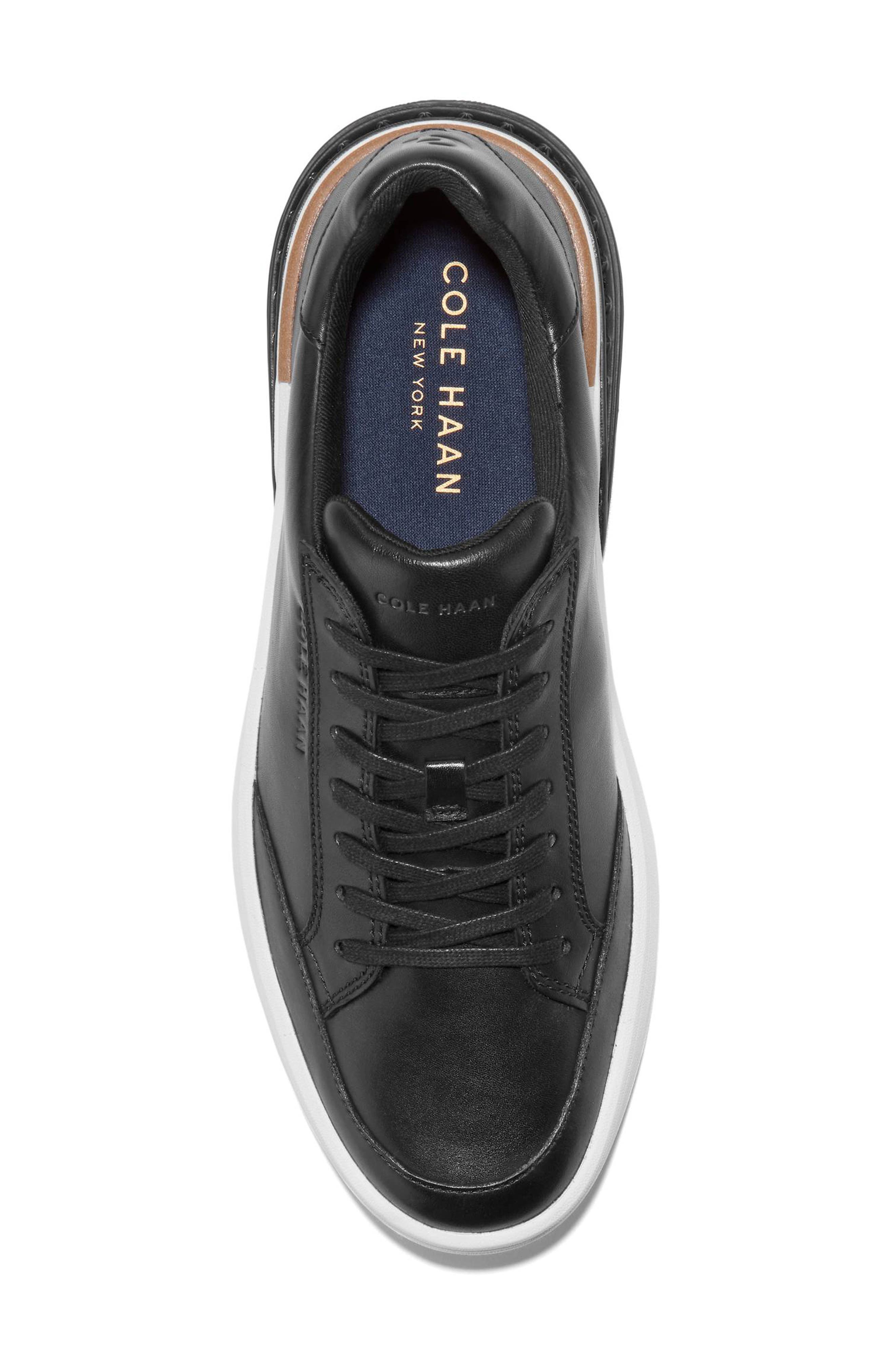 GrandPrø Halfcourt SkyWeave™ Sneaker, Alternate, color, BLACK / WHITE