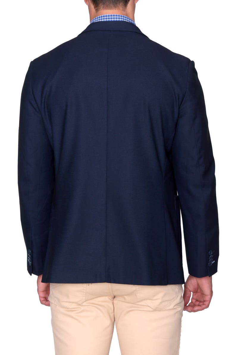 TailorByrd Classic Textured Sportcoat, Alternate, color, Navy