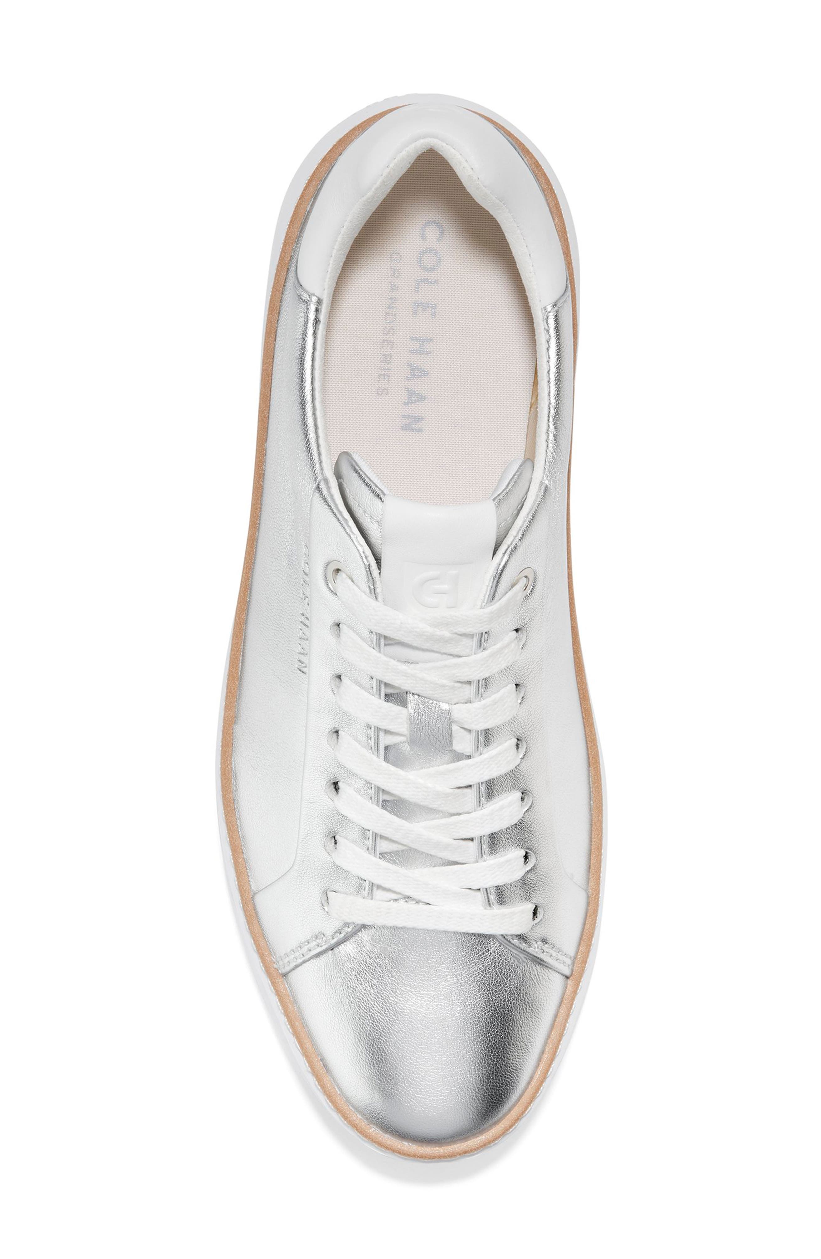 GrandPro Topspin Sneaker, Alternate, color, SILVER TAL