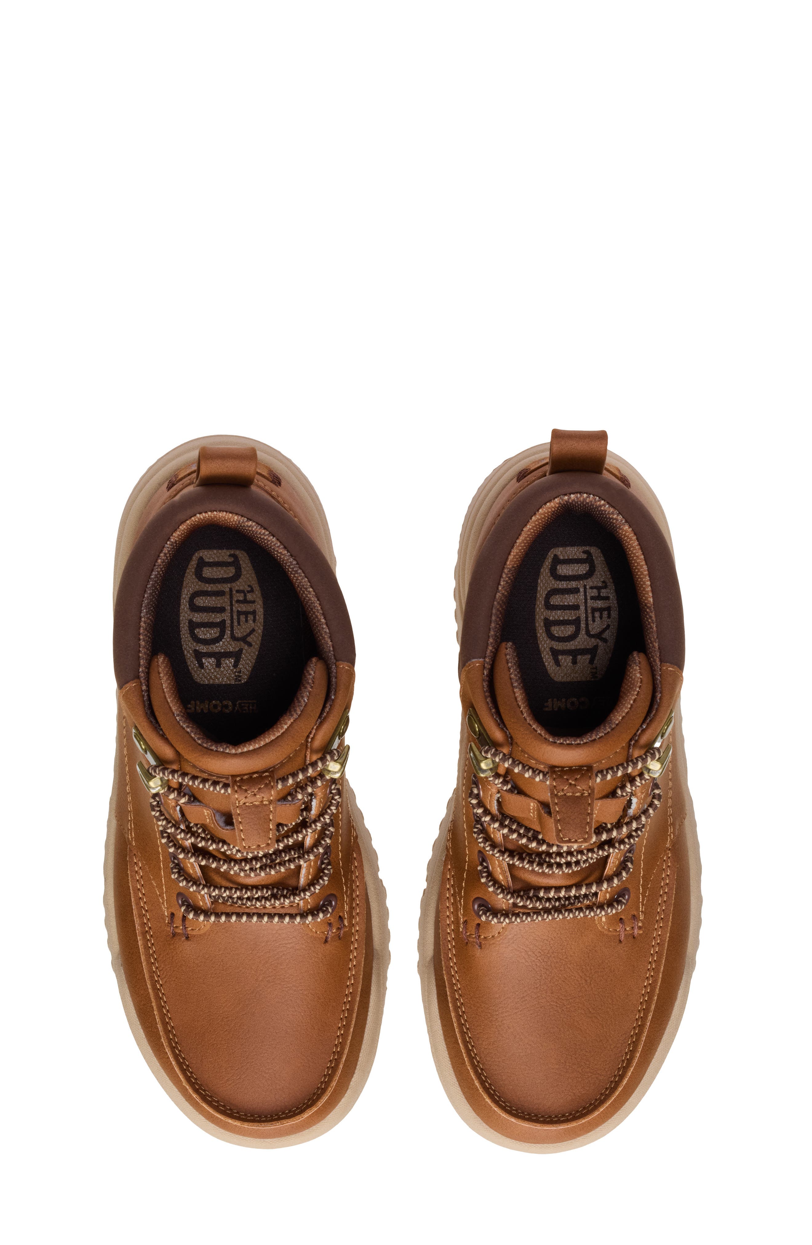 Kids' Bradley II Water Repellent Classic Boot, Alternate, color, BROWN