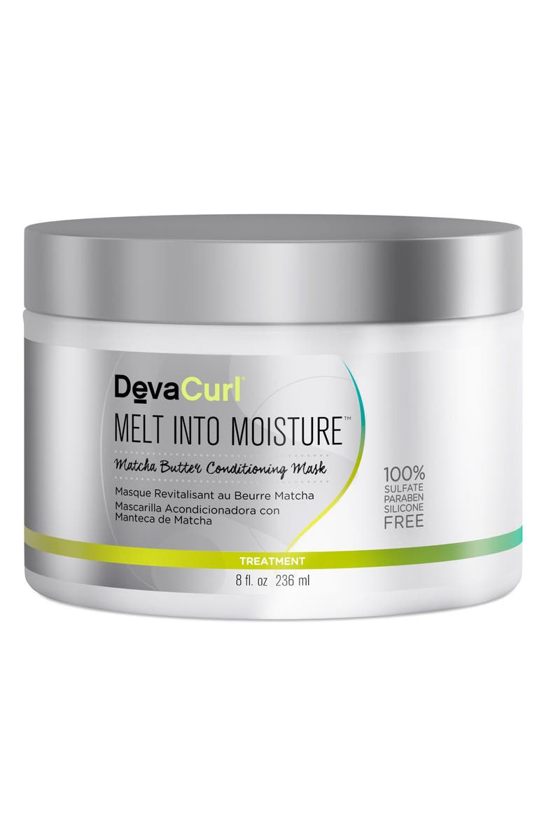 DevaCurl Melt Into Moisture Matcha Butter Conditioning Mask, Main, color, 