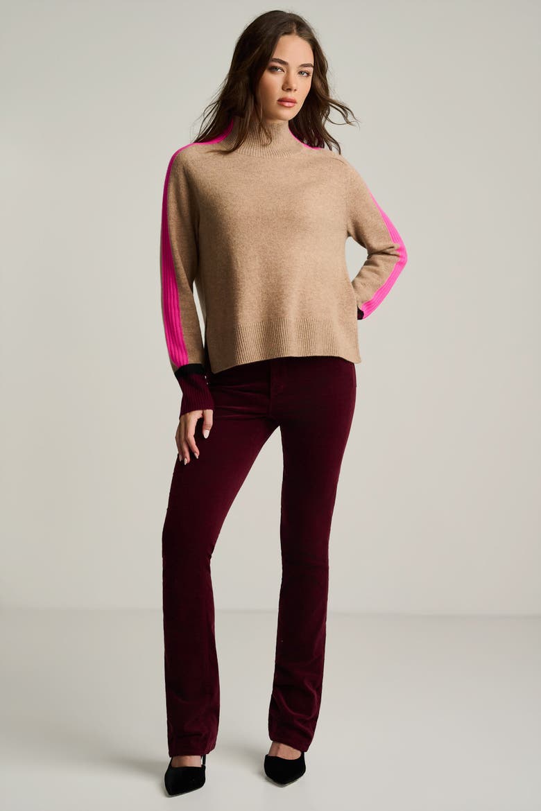 High Spirits Cashmere Sweater, Alternate, color, Biscuit