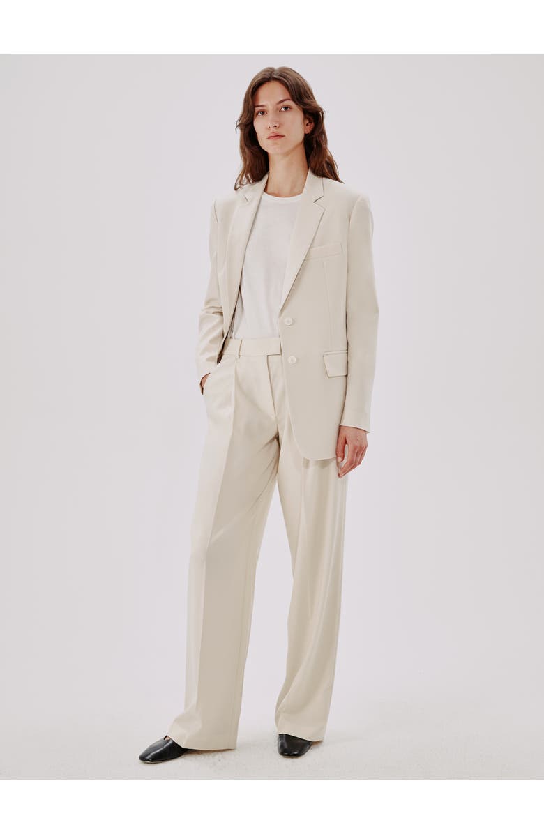 Another Tomorrow RELAXED WIDE LEG PANT, Alternate, color, 