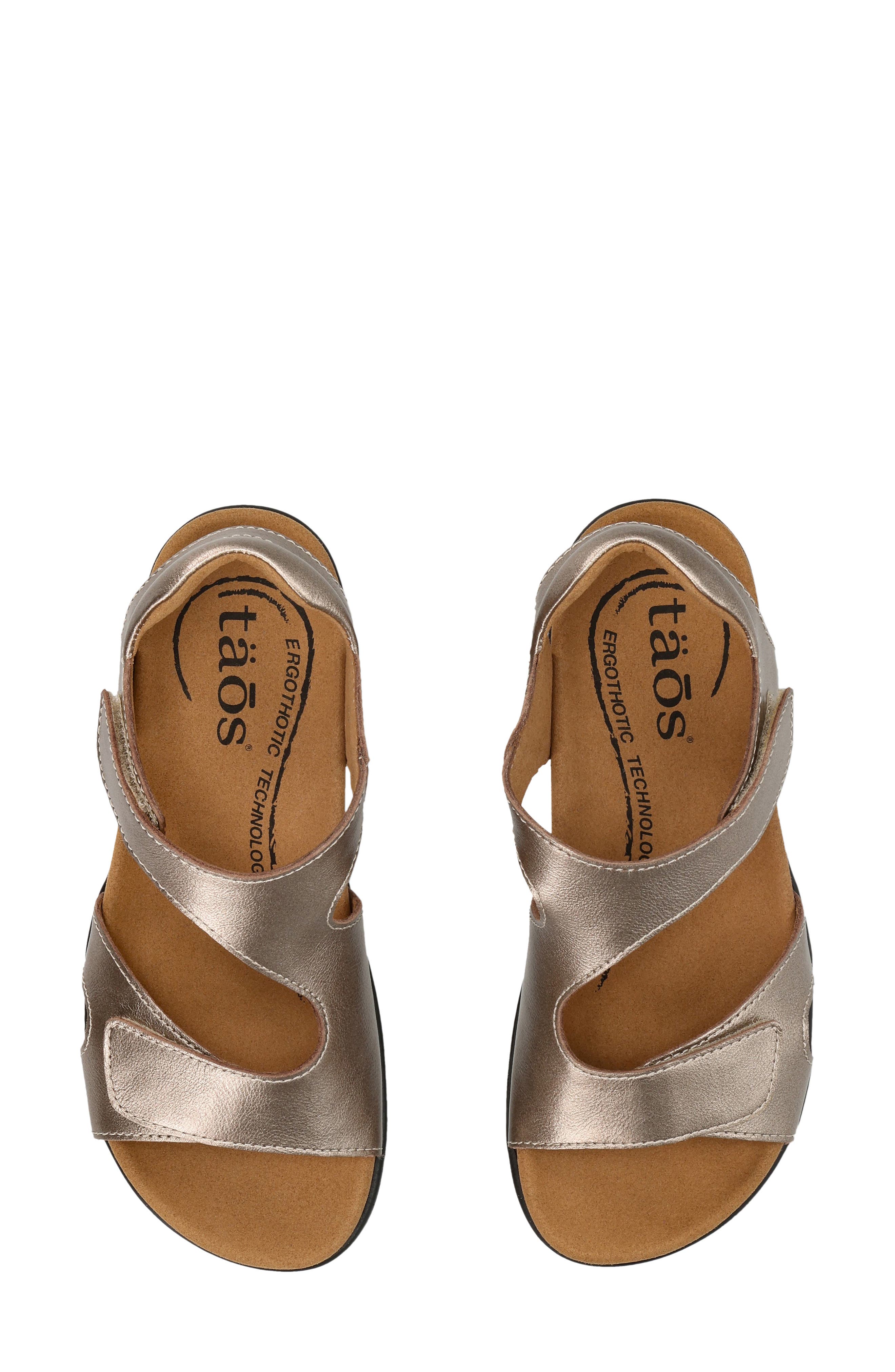 Serene Ankle Strap Sandal, Alternate, color, CHAMPAGNE
