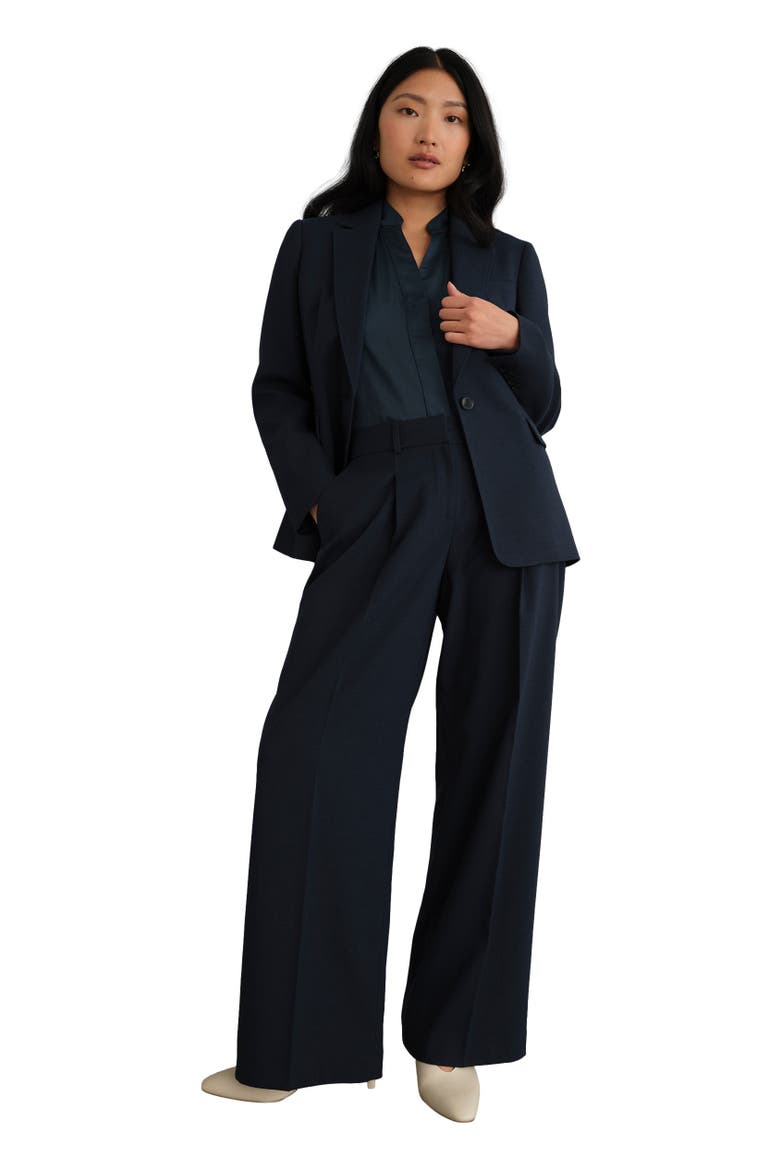 Gwen Blouse, Alternate, color, Slate Blue