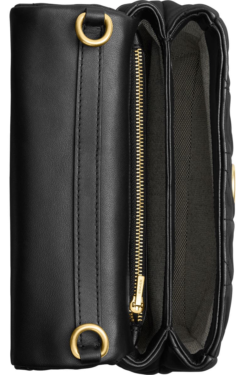 COACH Times Square Tabby Quilted Washed Leather Bag, Alternate, color,