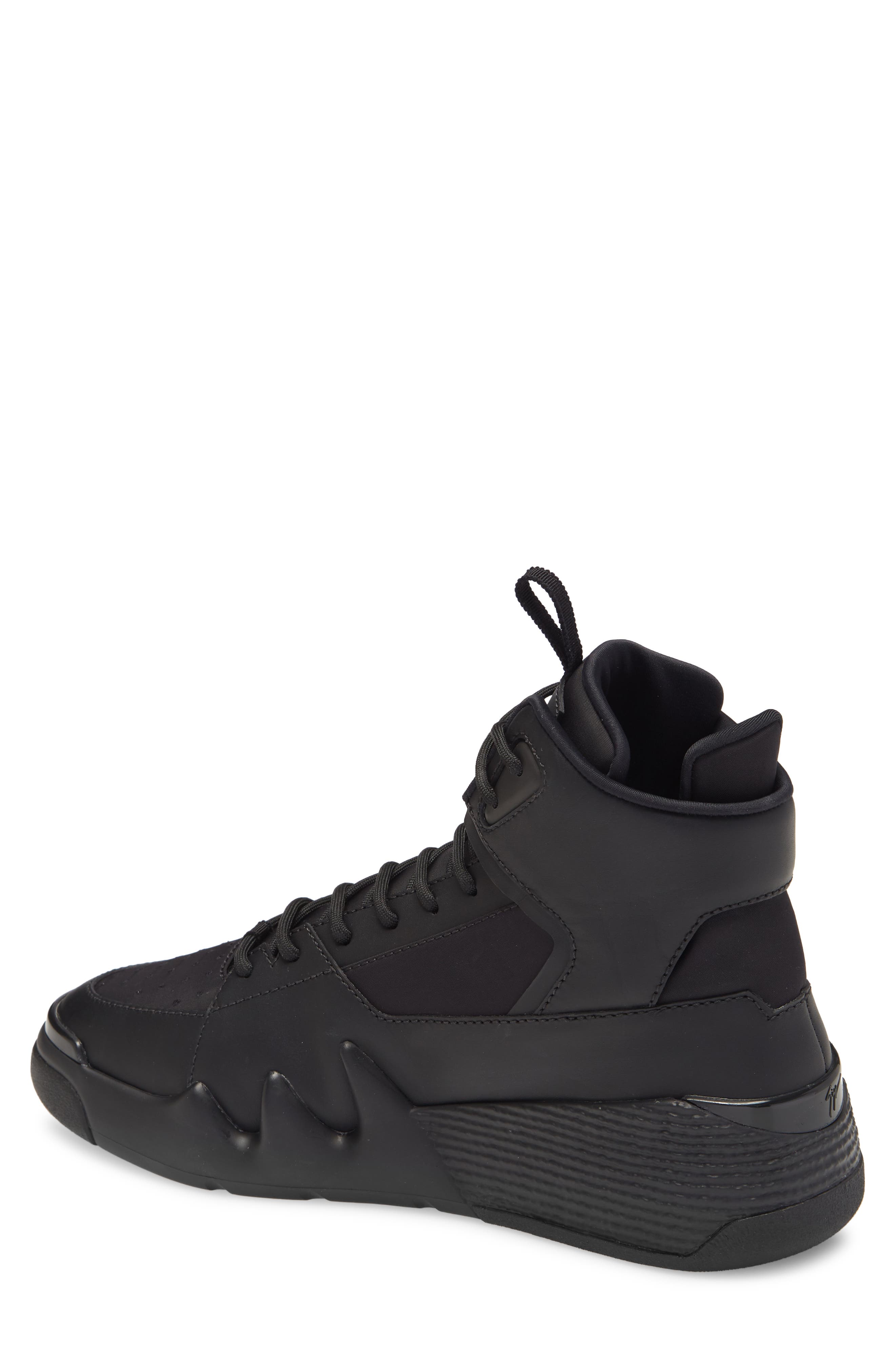 Giuseppe Zanotti Talon High Top Sneaker, Alternate, color, 