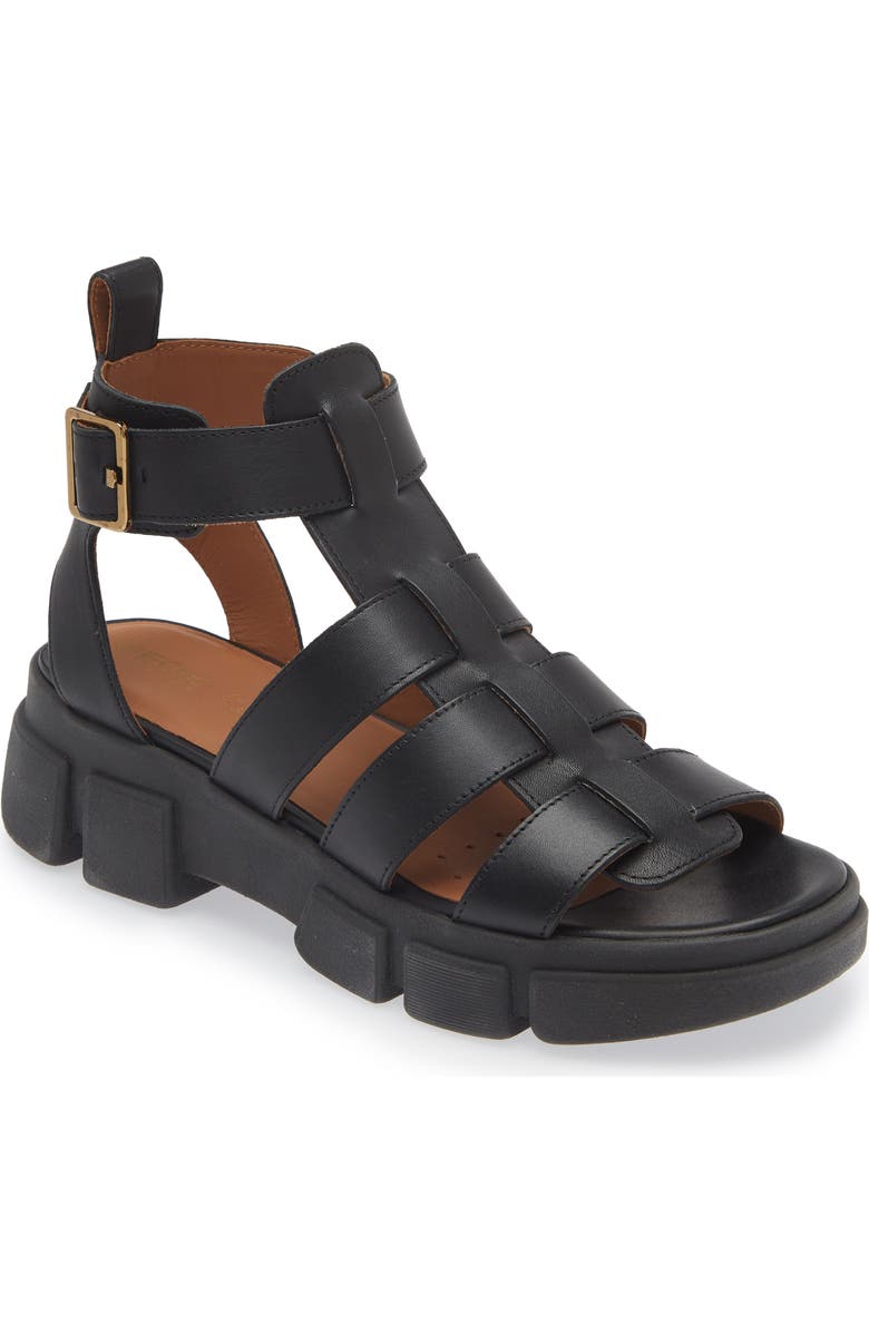 Geox Lisbona Fisherman Sandal, Main, color,