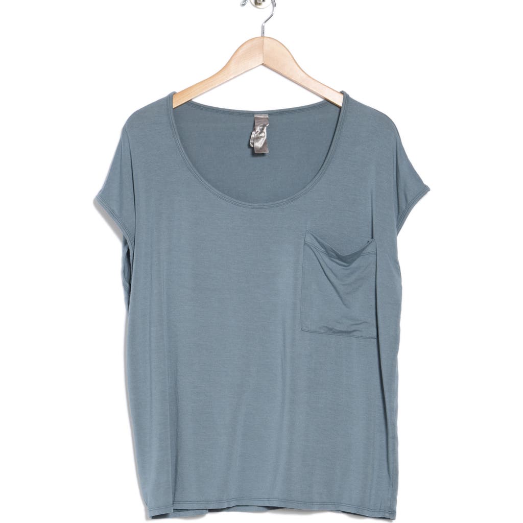 Go Couture Round Neck Dolman Sleeve Top