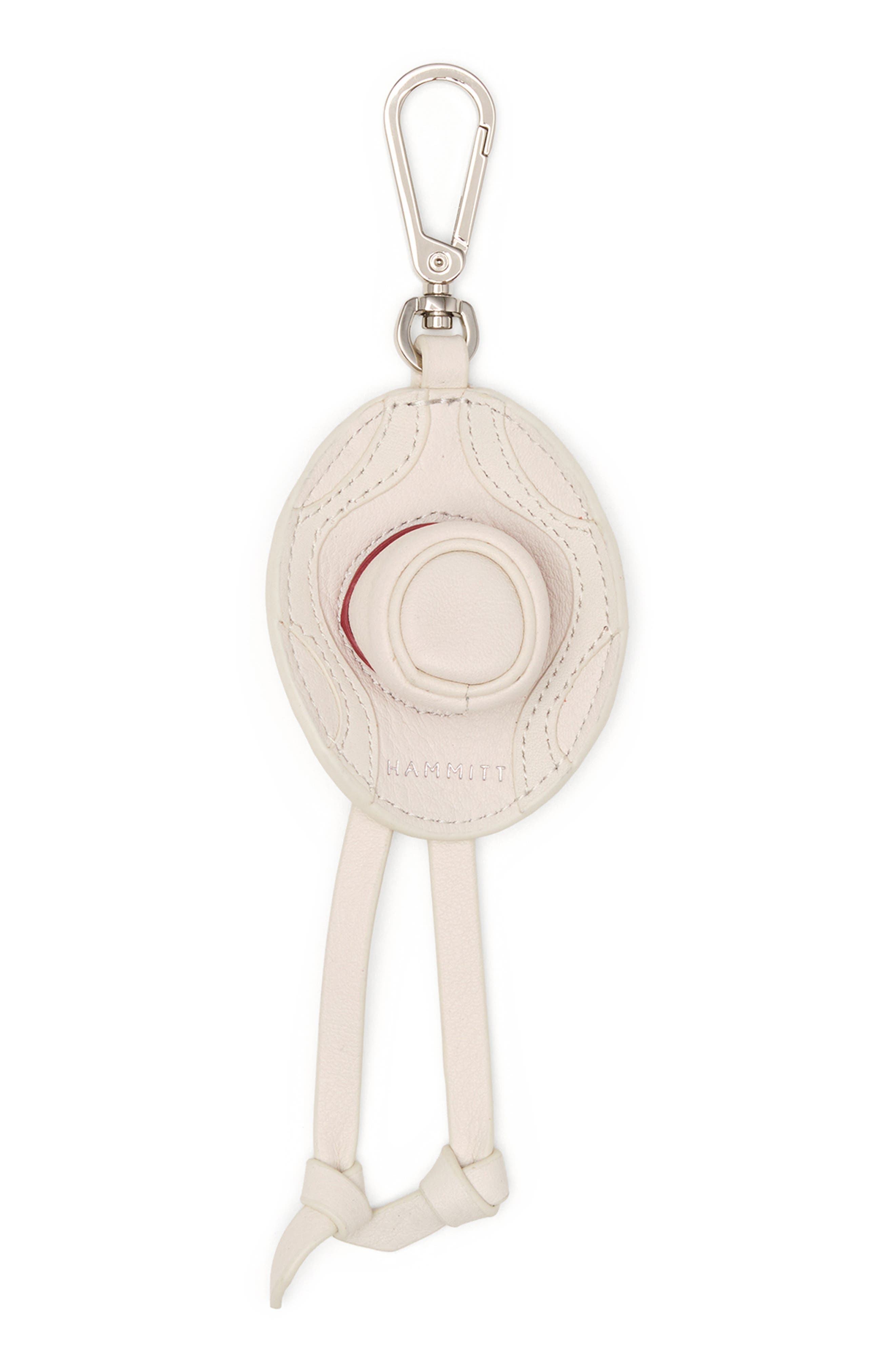 HAMMITT Cowboy Russ Bag Charm, Main, color, Western Rein/ Silver