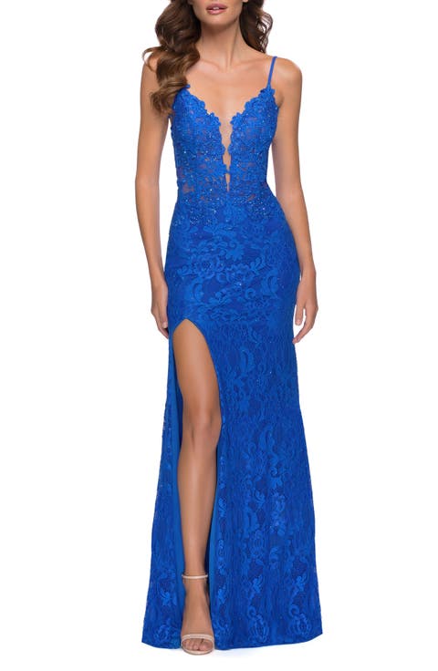 Stretch Lace Gown