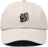 Dalix Squirrel Embroidered Outdoor Cap