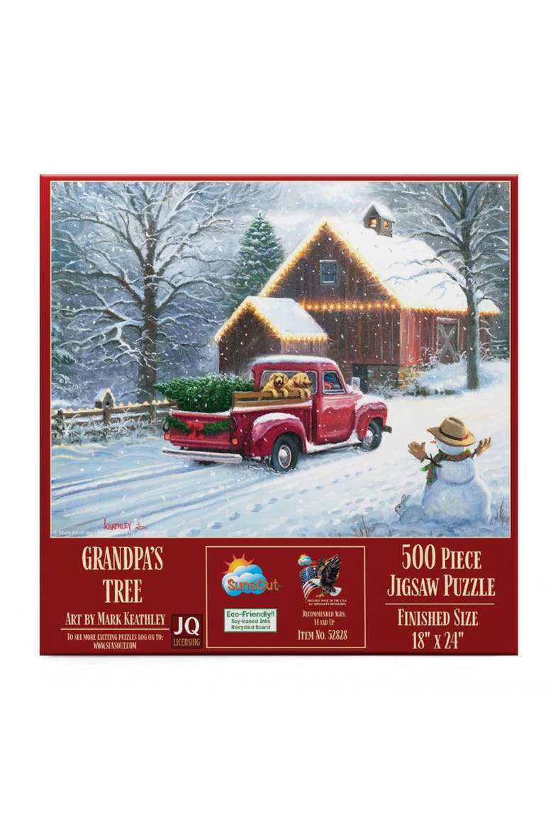Grandpas Tree 500 piece Jigsaw Puzzle for Adults, Alternate, color, Multicolor