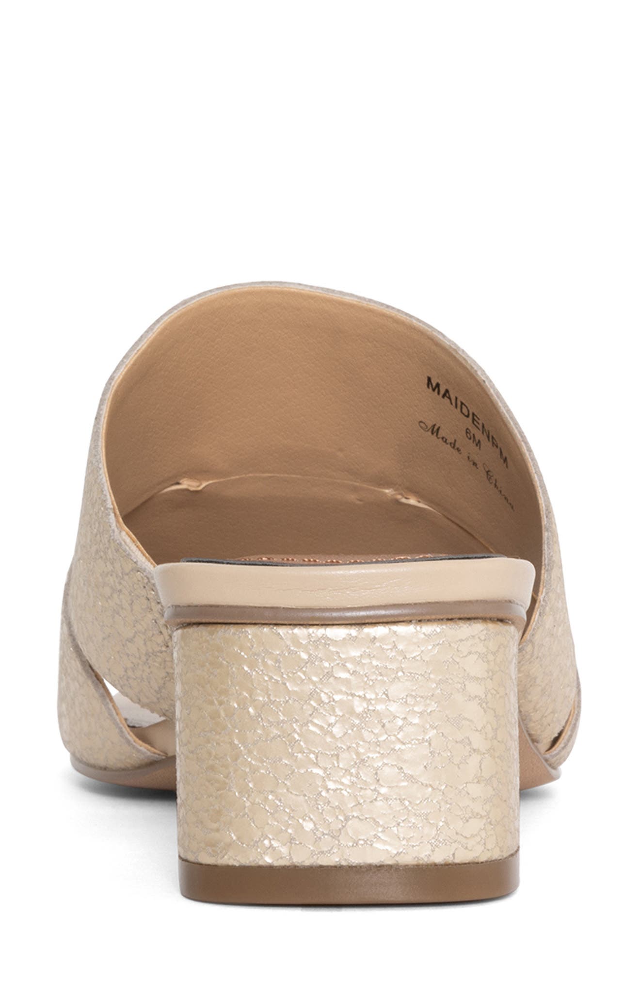 Donald Pliner Maiden Mule, Alternate, color, Platino