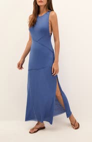 ViX Paula Hermanny Taly Mesh Cover-Up Midi Dress