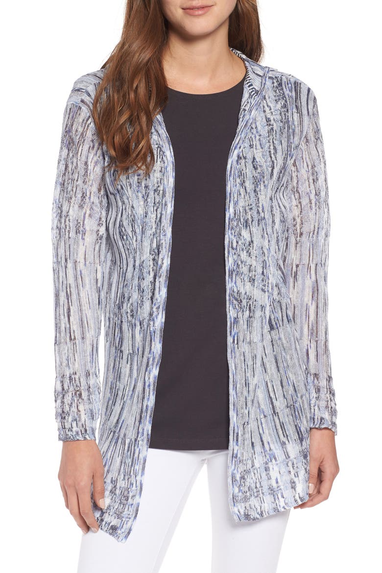 New Frontier Hooded Cardigan, Main, color, MULTI