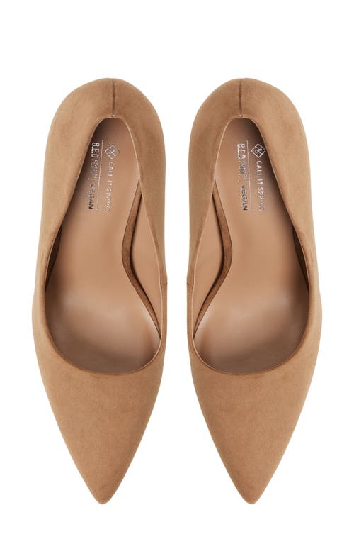 Call It Spring By Aldo Leeona Pointed Toe Pump In Brown