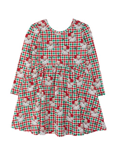 Knit Long Sleeve Twirl Dress (little Kid))