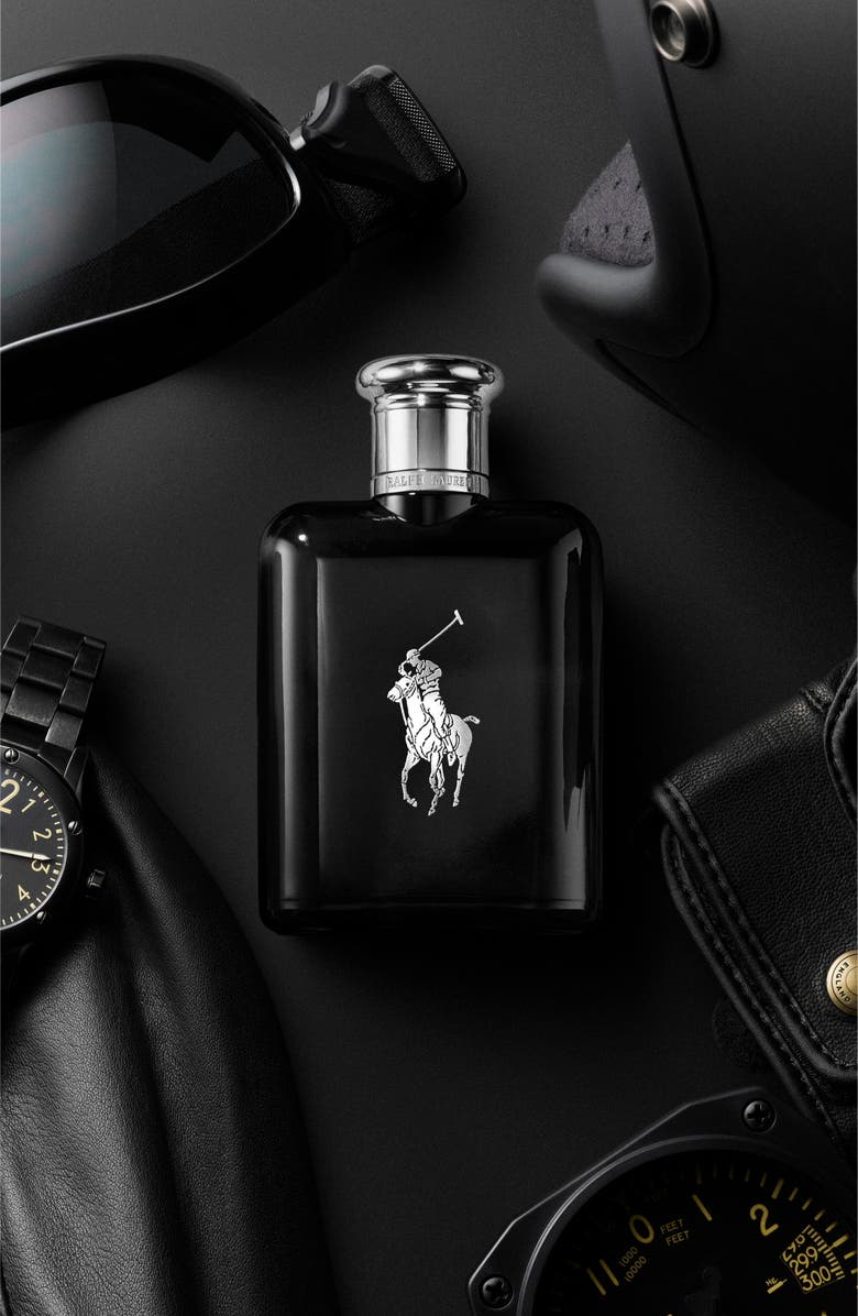 Ralph Lauren Polo Black Eau de Toilette Holiday Gift Set $181 Value, Alternate, color, 