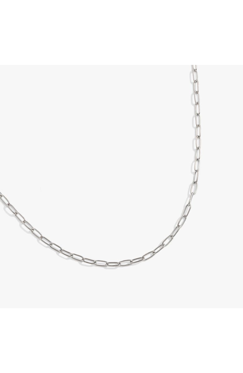 Alex and Ani Paperclip Layering Necklace, Alternate, color, Silver