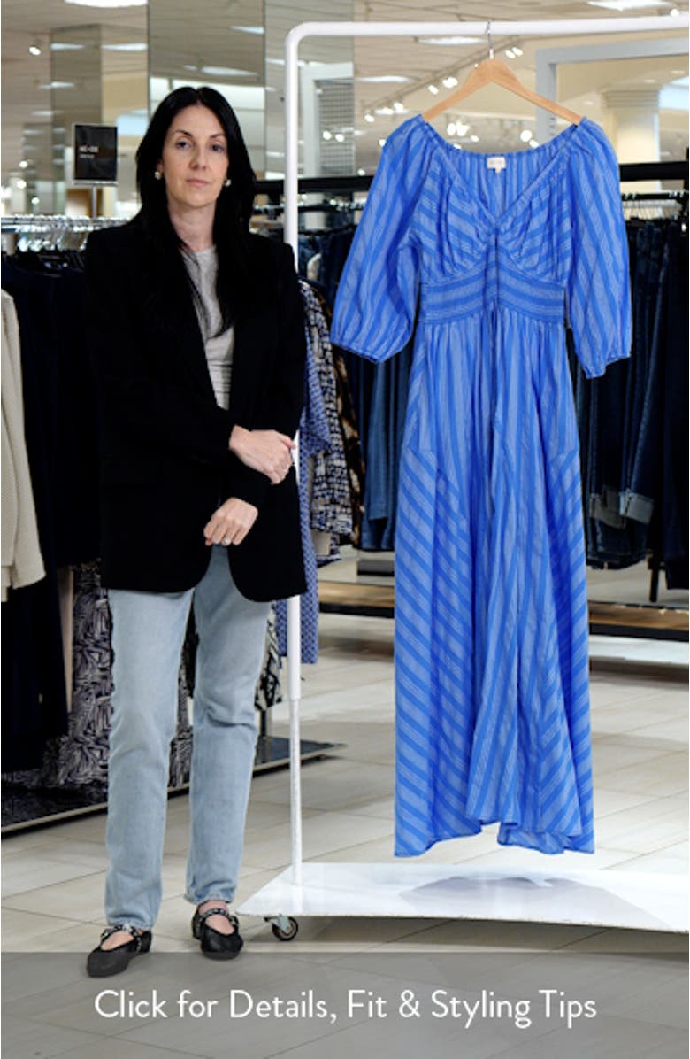 Stripe Maxi Dress, sales video thumbnail