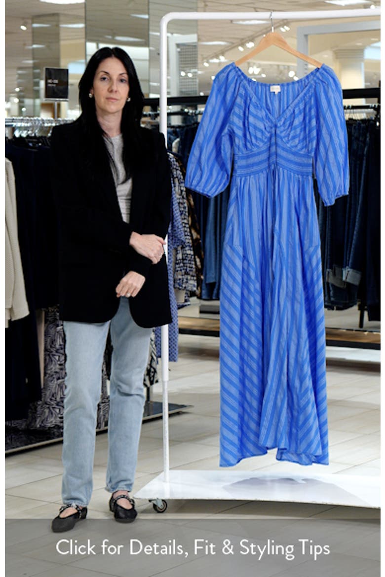 Stripe Maxi Dress video