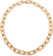Monica Vinader Alta Textured Chain Necklace