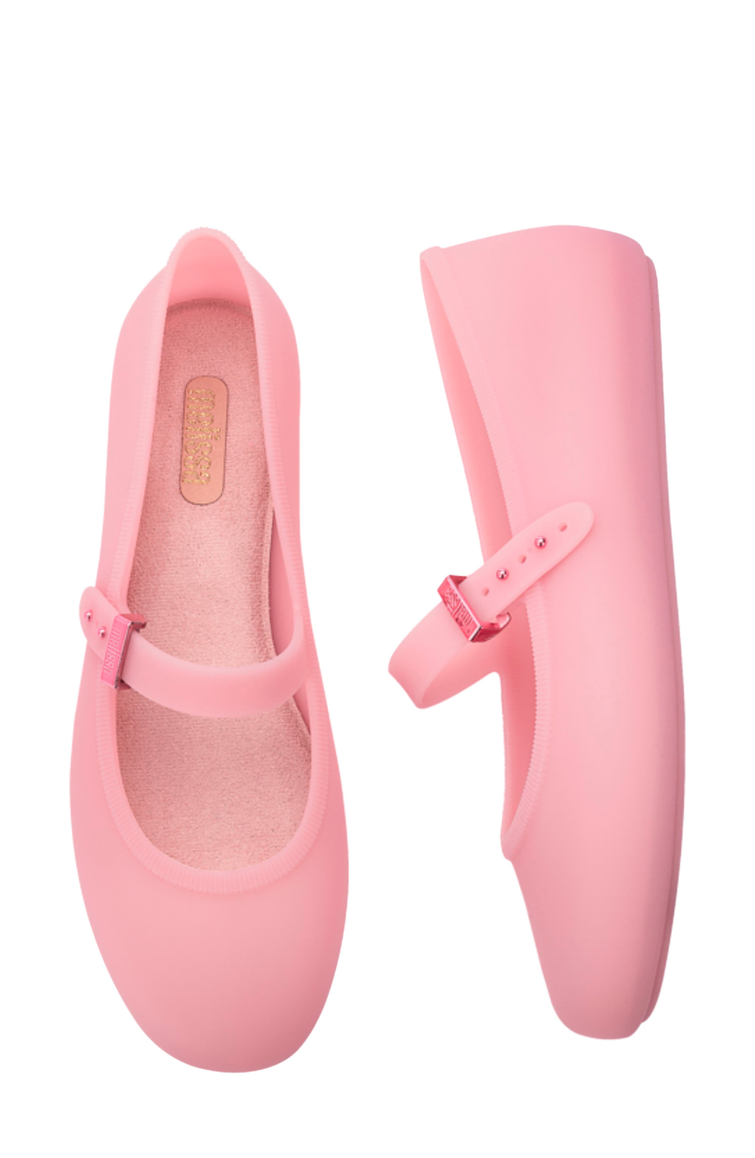 Soft Ballerina Flat, Alternate, color, MILKY PINK
