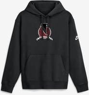 Nike Men's Nike Black Atlanta Falcons Short Pass Rewind Club Fleece Hoodie