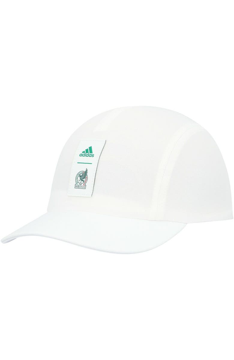 adidas Men's adidas White Mexico National Team Team Inclu AEROREADY Adjustable Hat, Main, color, 