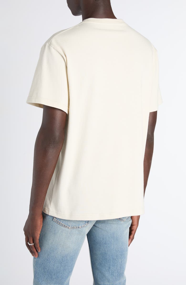 McQueen Logo Graphic T-Shirt, Alternate, color, Gesso/ Ice Blue