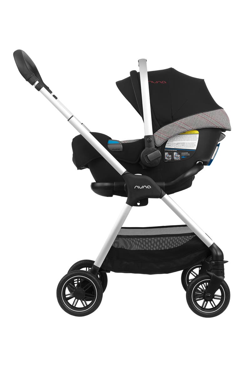 TRIV™ Ellis Merino Wool Fabric Set Stroller, Alternate, color, CAVIAR/ ZINFANDEL