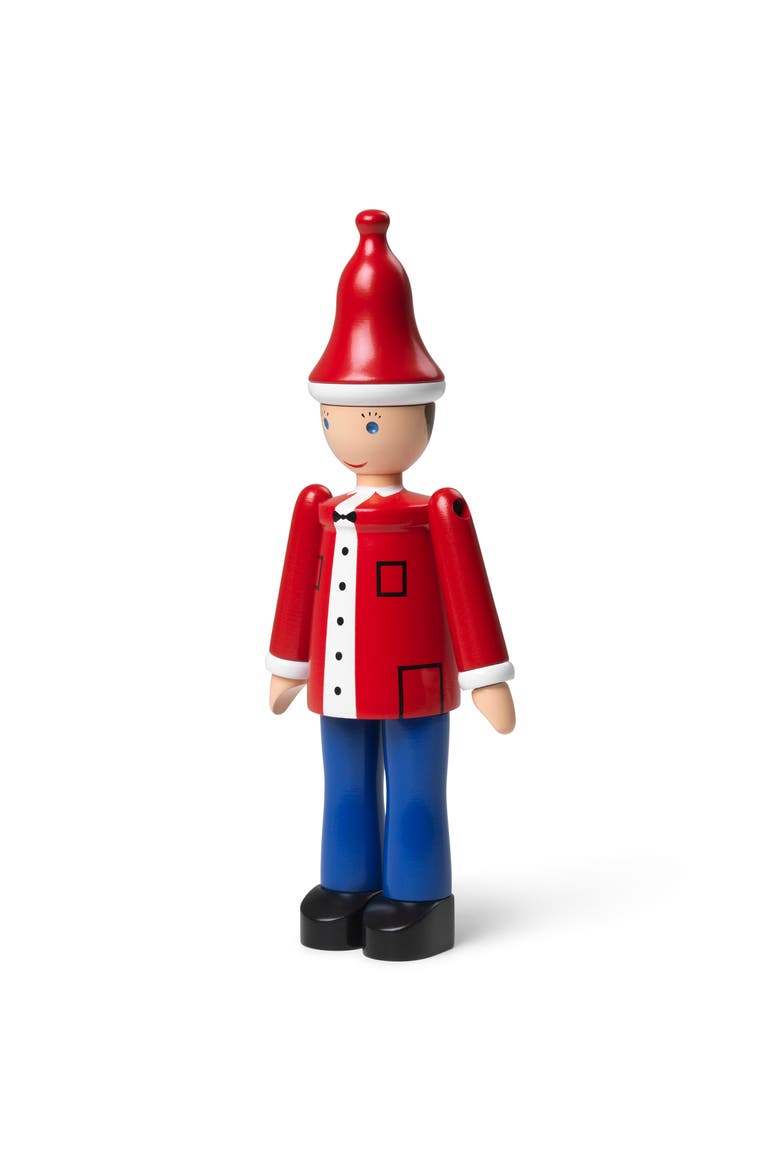 Kay Bojesen Christmas Ole, Alternate, color, Red/Blue/White