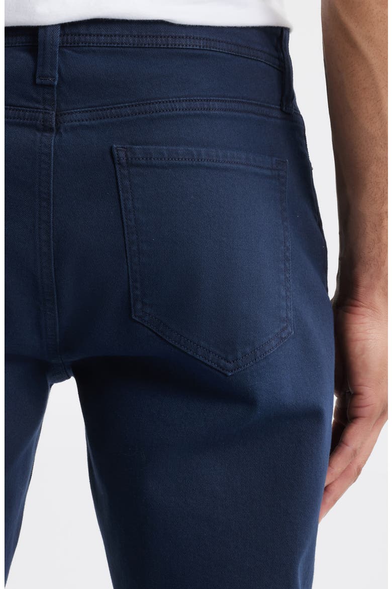 Garment Dyed Straight Leg Jeans, Alternate, color, NAVY OVERTURE