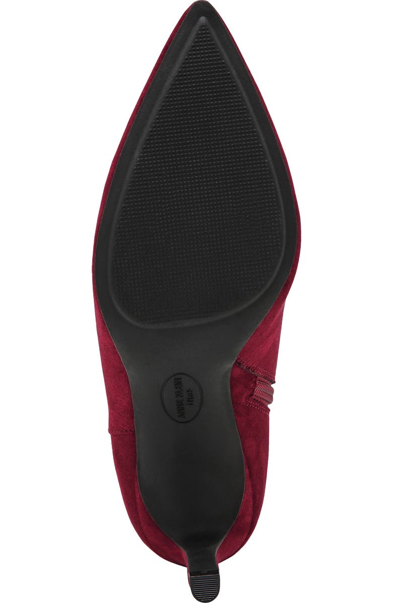 Anne Klein Margie Bootie, Alternate, color, Burgundy