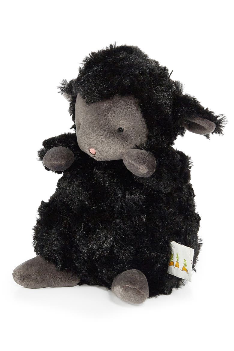 Wee Kiddo Plush Lamb, Alternate, color, BLACK