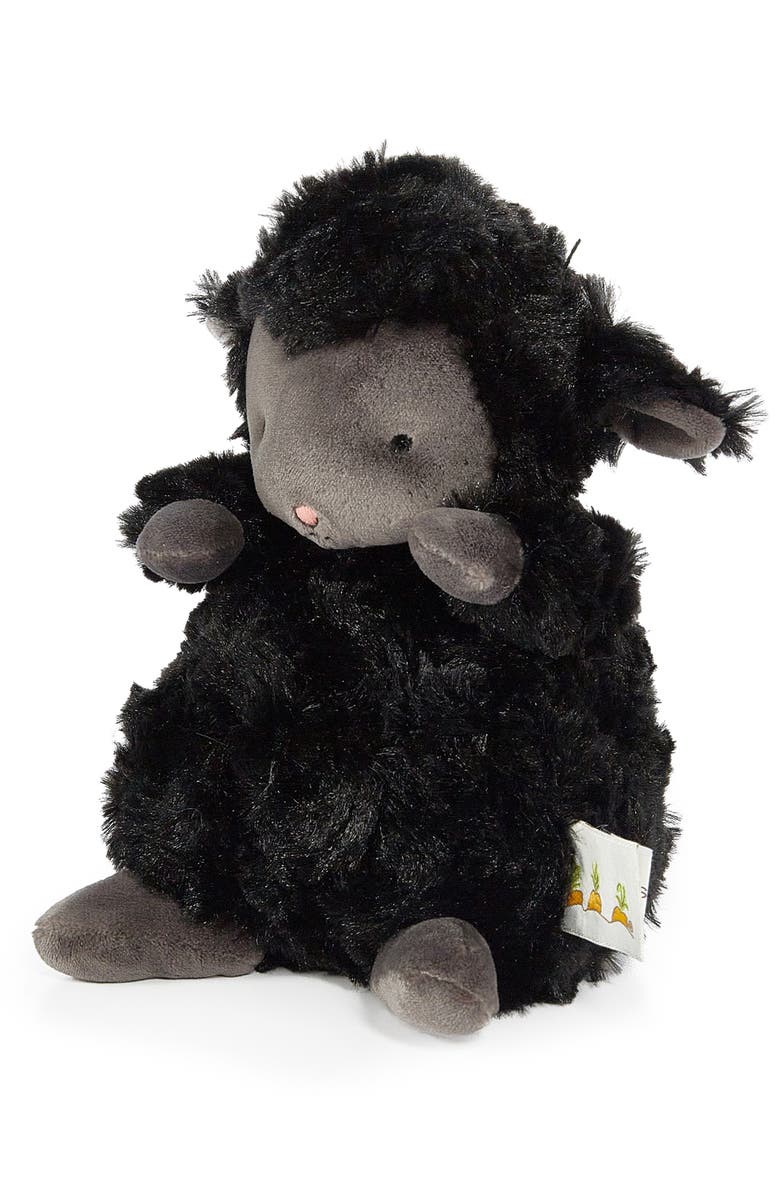 Bunnies by the Bay Wee Kiddo Plush Lamb, Alternate, color, Black