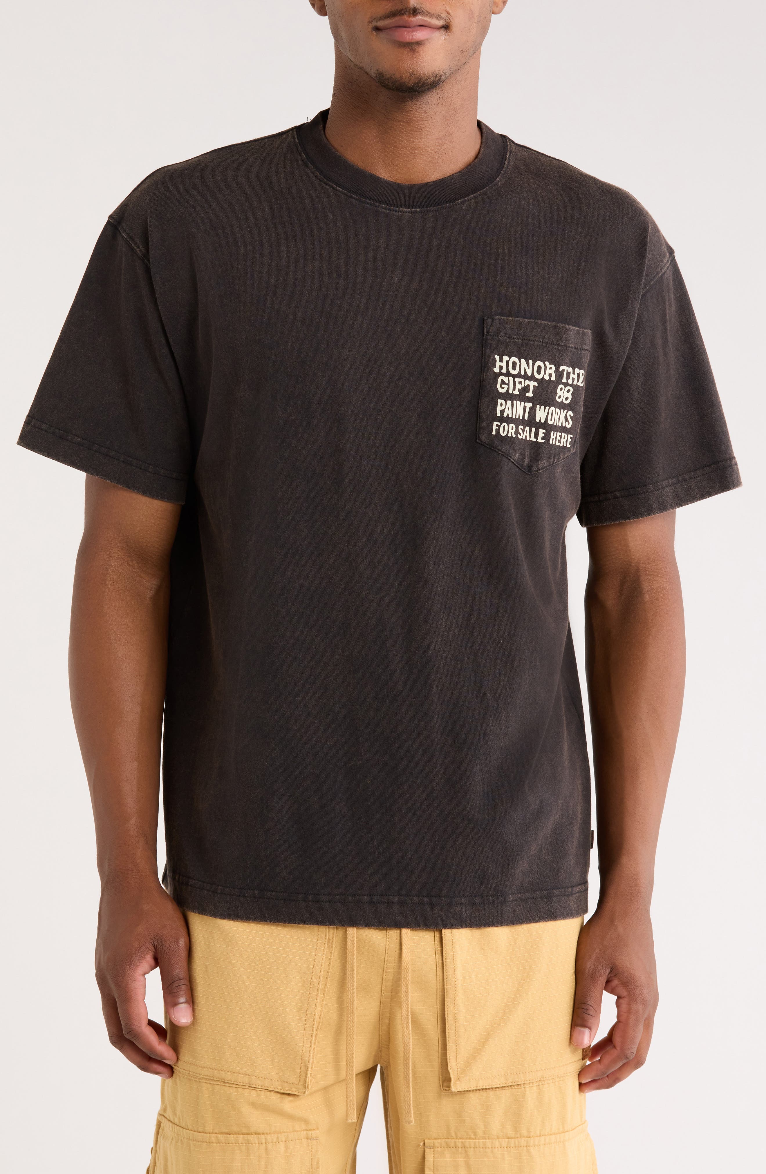 HONOR THE GIFT Paint Works Graphic Pocket T-Shirt