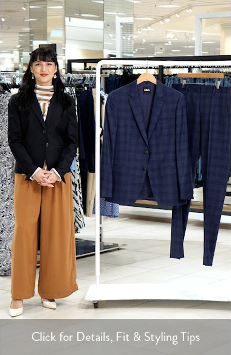 Huge Plaid Virgin Wool Suit, sales video thumbnail