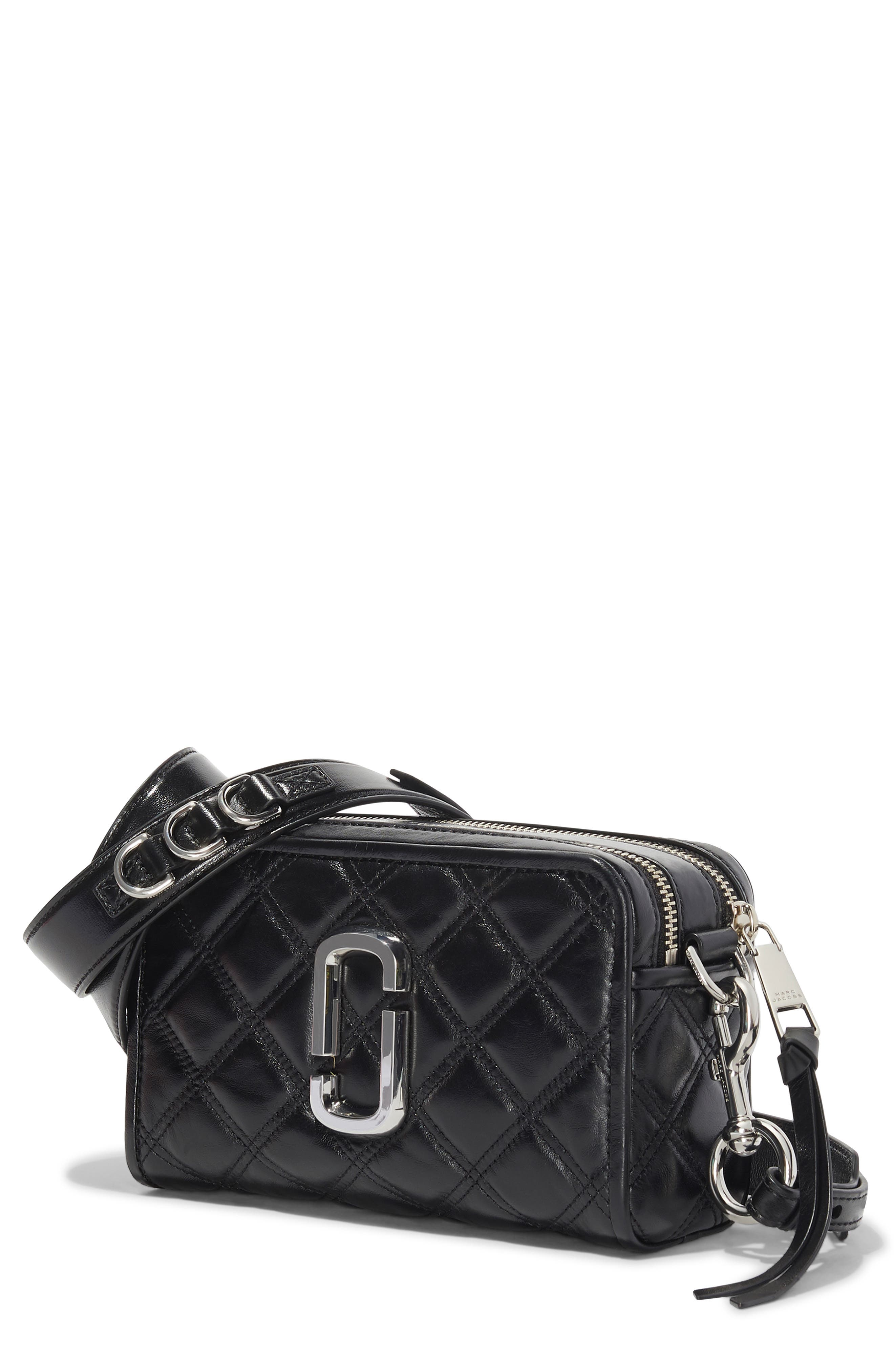Marc Jacobs The Marc Jacobs The Softshot 21 Quilted Leather Crossbody Bag, Main, color, 