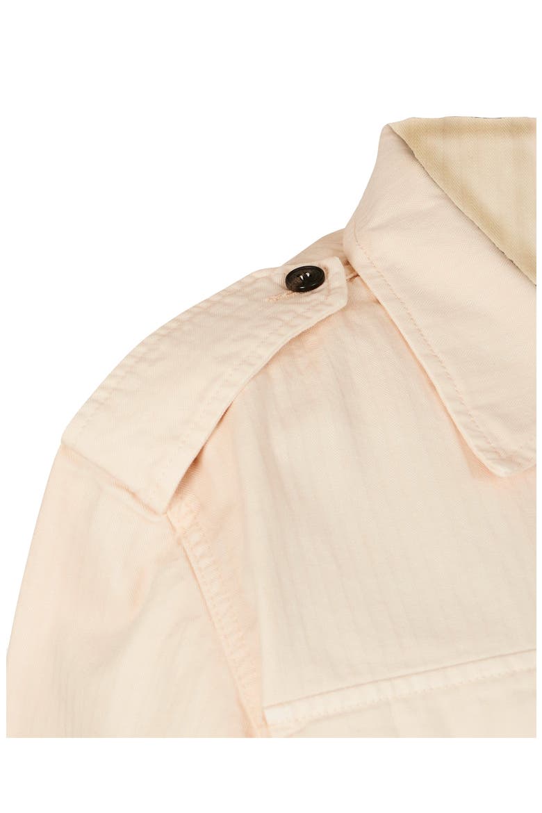 Bonniet Herringbone Shirt, Alternate, color, OFF WHITE