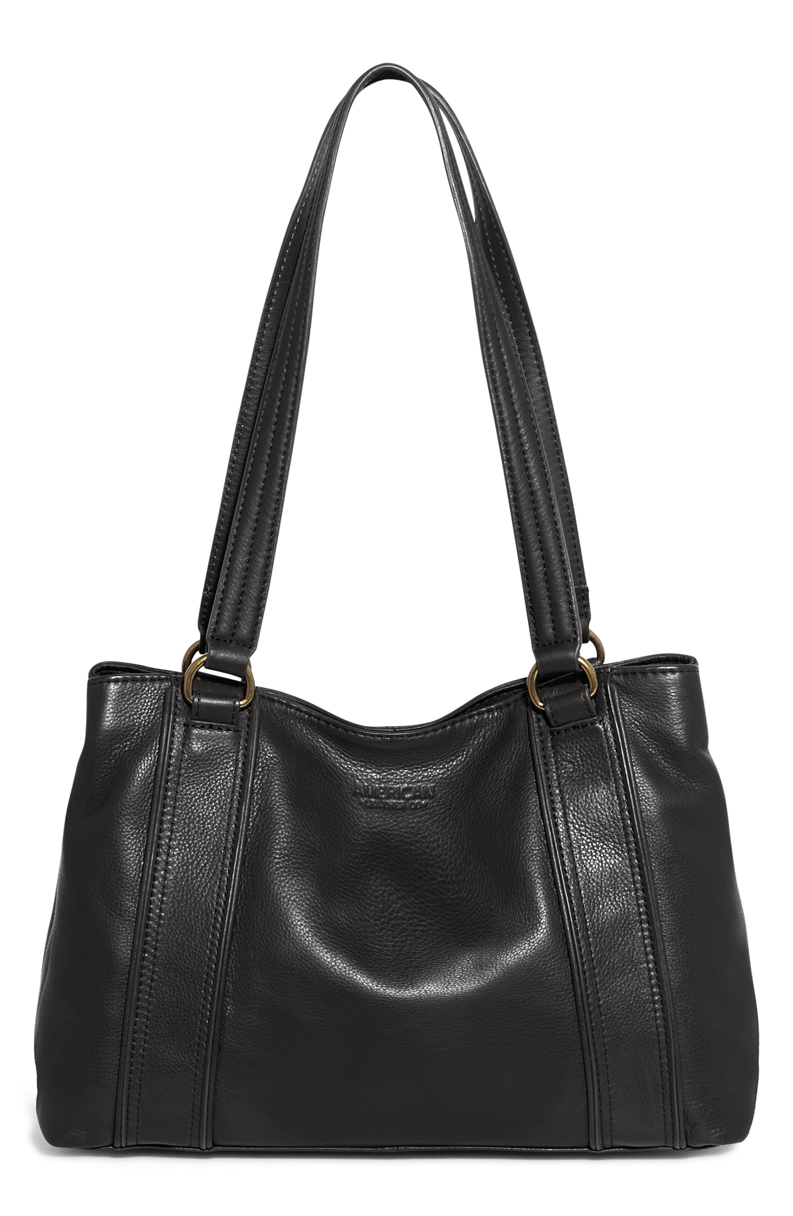 AMERICAN LEATHER CO. Val Perfect Satchel Bag, Main, color, 