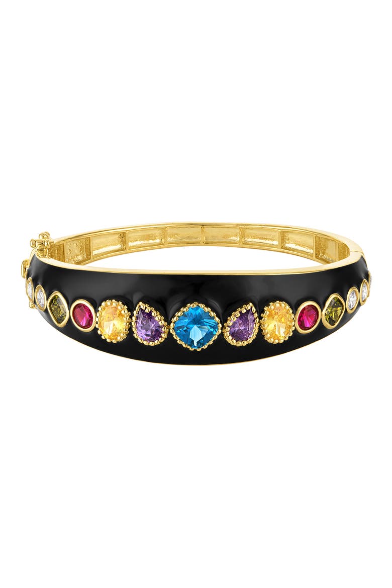 Cubic Zirconia Bracelet, Main, color, YELLOW