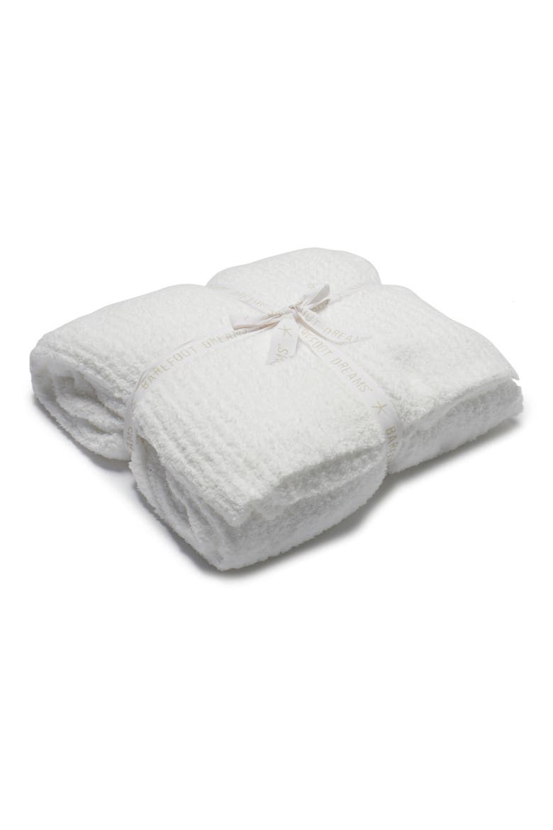CozyChic® Ribbed Bed Blanket, Alternate, color, WHITE