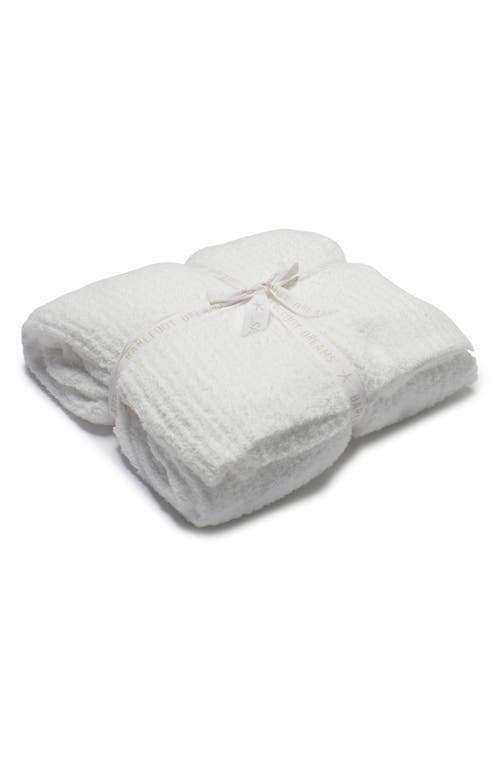 Barefoot Dreams Cozychic® Ribbed Bed Blanket In White