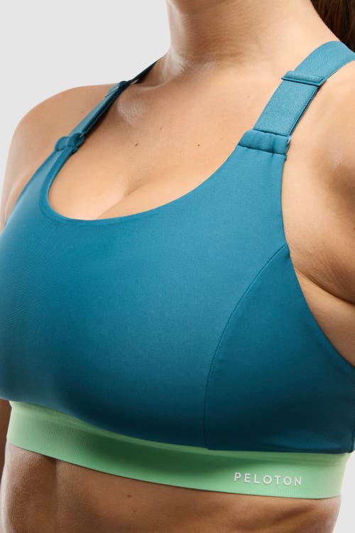 Peloton Enhanced Support Racerback Bra In Black